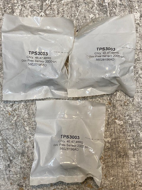 3 Quantity of TPS3003 Gov Pres Throttle Position Sensors 56028196AD (3 Quantity)