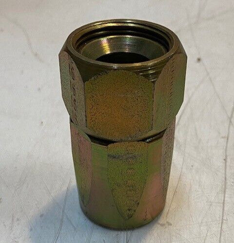 Hydraulic Check Valve Hose Fitting 06916, 16, ANE, Z, ADE, 2-3/4" L 38mm OD