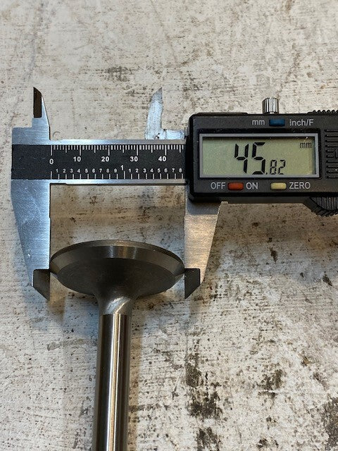 Exhaust Valve SC233ON | 6" Tall 46mm OD 11mm Shaft