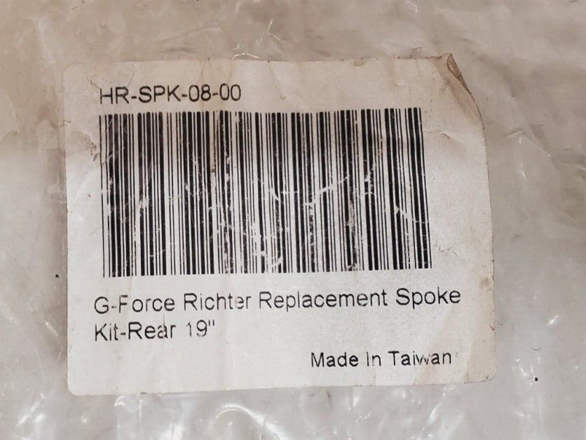 G-Force Richter Replacement Spoke Kit Rear 19" Fits HONDA CR CRF | HR-SPK-08-00