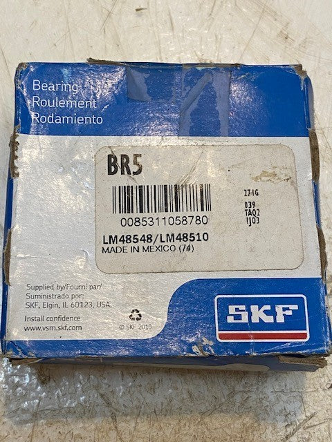 2 Quantity of SKF Tapered Roller Bearings BR5 | LM48510 | LM48548 (2 Quantity)