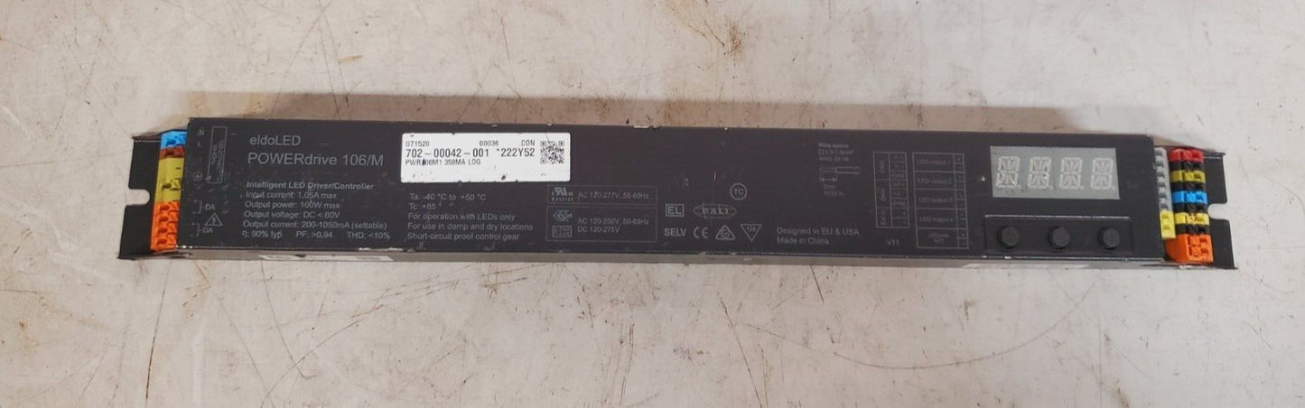 EldoLED Powerdrive 106/M Intelligent LED Driver/Controller PWR106M1 | 350MA LOG