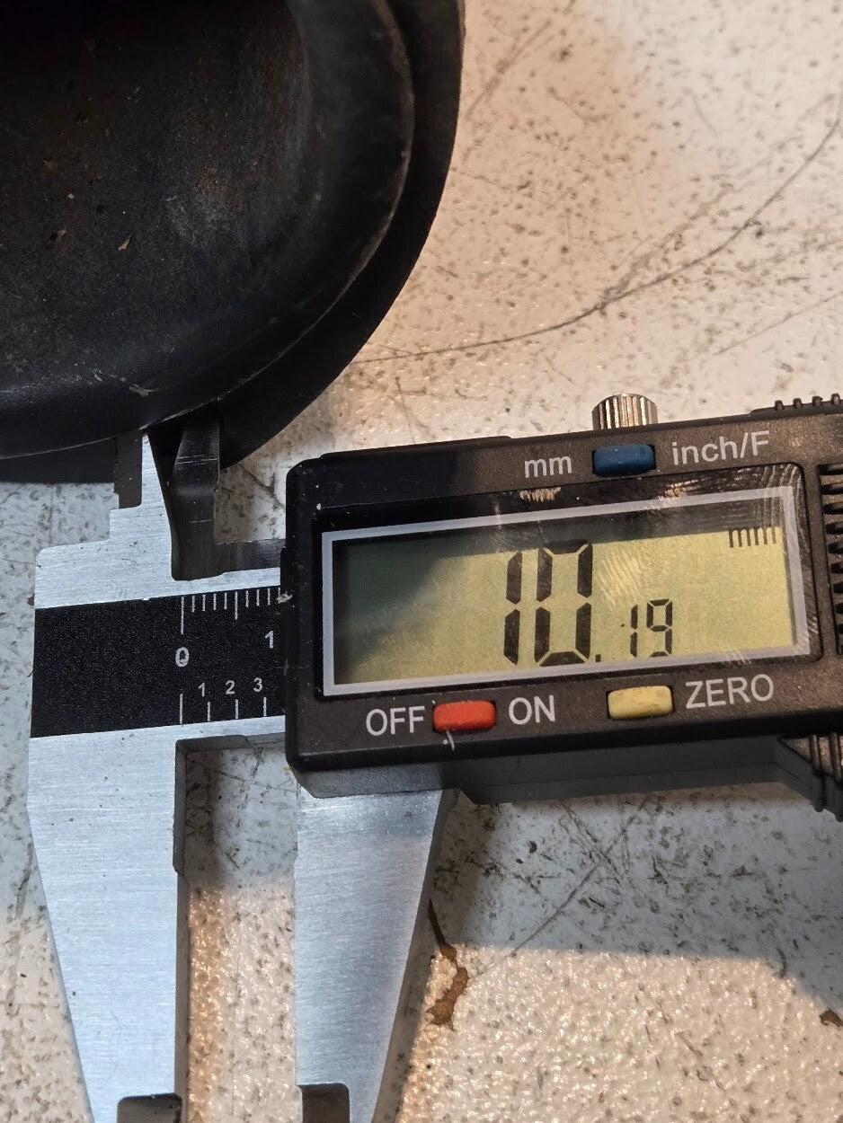 Exhaust Header 3" Outlet 4 Cylinders Long Tube 36" Overall Length 17.25" Height