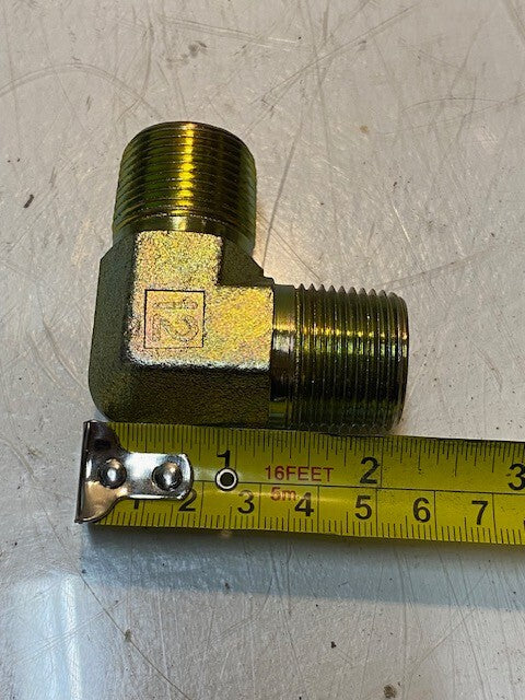 15 Quantity of 90 Degree Elbow Male to Male Pipe Fittings 12 | 27mm Thread