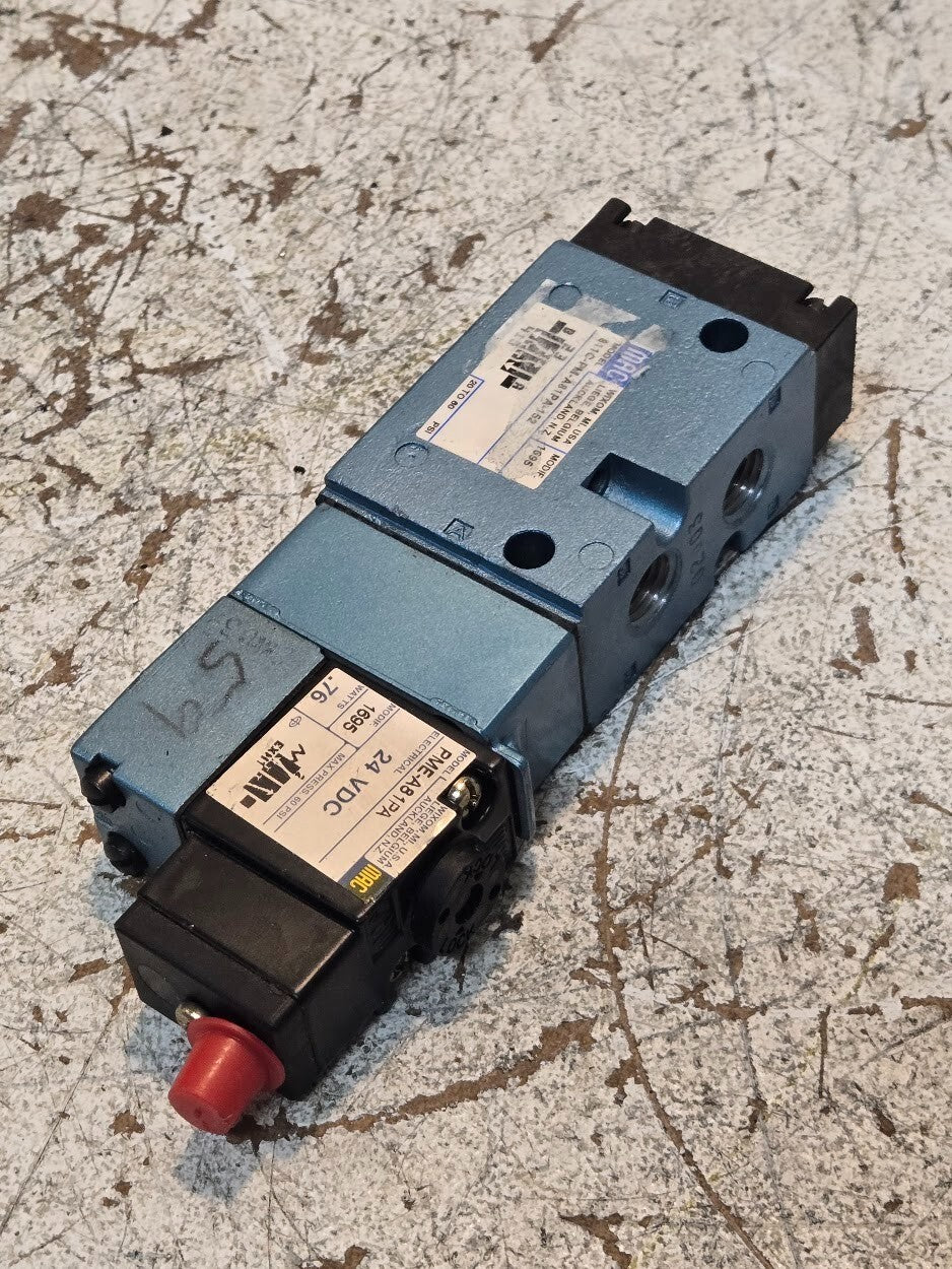 MAC Valves 811C-PM-A81PA-152 Solenoid Valve 20-60 PSI | PME-A81PA