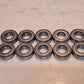10 Quantity of ABI Metal Shielded Bearings 6205Z | 52 mm OD 25 mm Bore (10 Qty)
