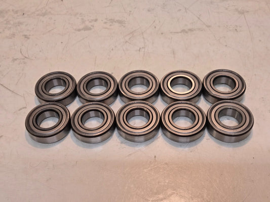 10 Quantity of ABI Metal Shielded Bearings 6205Z | 52 mm OD 25 mm Bore (10 Qty)