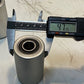 4 Quantity of Conveyor Rollers w/ Two S6202RS Bearings 3" L 47mm OD (4 Quantity)