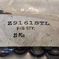 100 Quantity of Z9161STL Steel Black Oxide Washers for 1/4 in Screw (100 Qty)