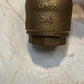 Nibco T-480 3/4" Bronze NPT Threaded Ring Check Valve Plumbing