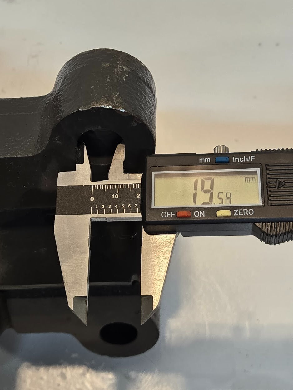 Track Roller KBA1047-W for Case Excavator KBA1050 | 19.5mm Mounting Holes