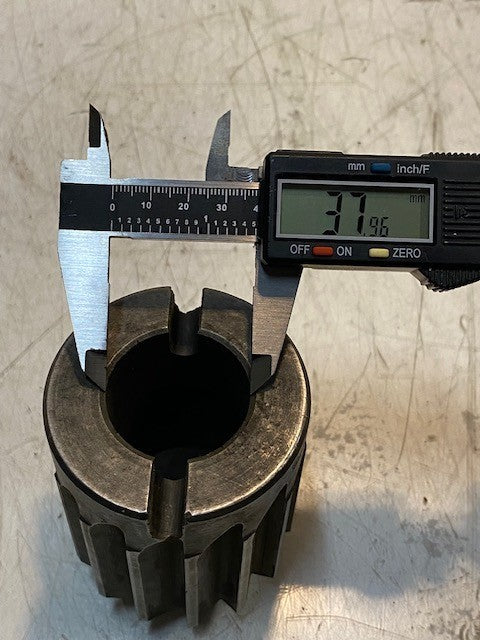 National Detroit Shell Reamer 2-7/8-S Spiral Flute 14-Teeth 37mm ID 72mm OD