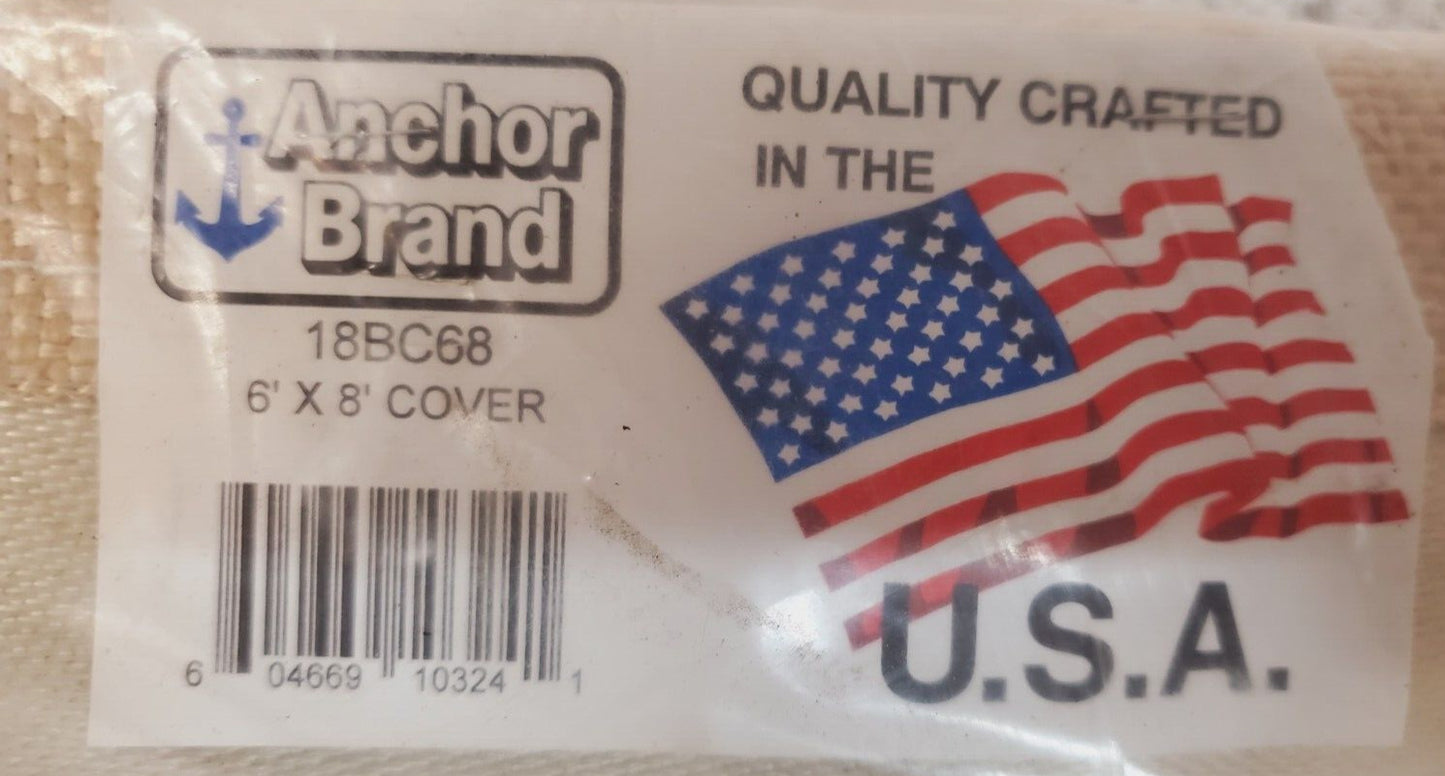 2 Quantity of Anchor Brand Protective Covers 18BC68 | 6'x8' (2 Qty)