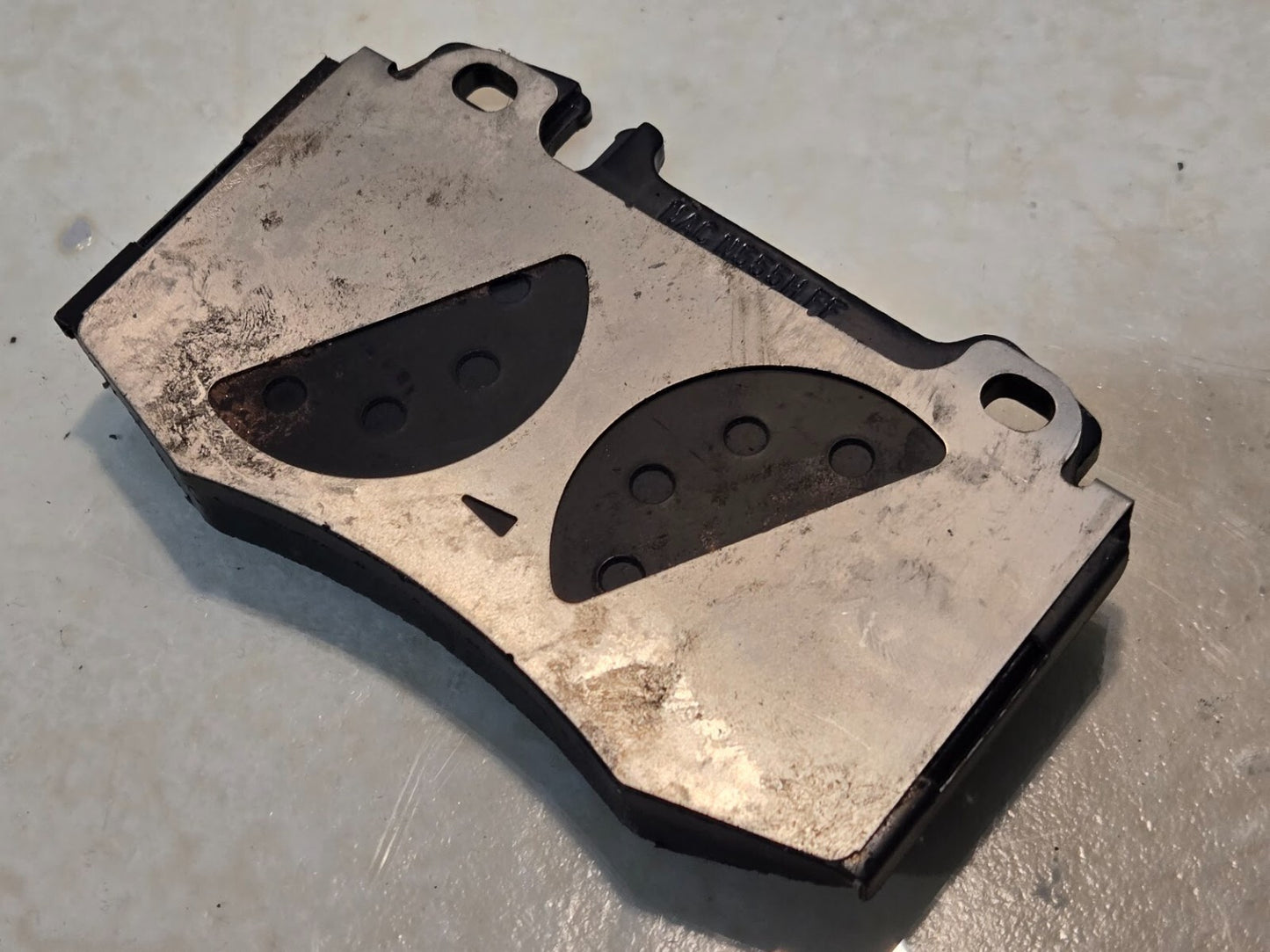 4 Quantity Brake Pads N555H Brembo for Mercedes 07.8175 | NAC N555H FF (4 Qty)