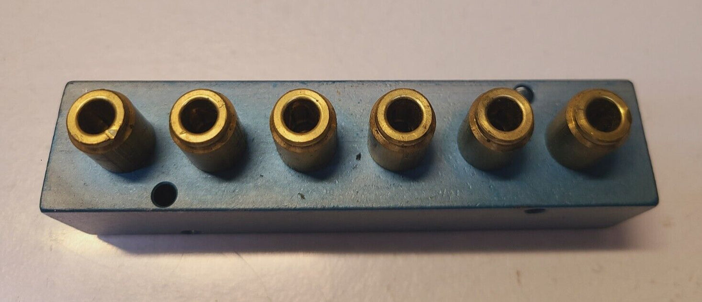 Alkon Corporation Pneumatic Manifold MQ22-4X6-6 | DC: 062800
