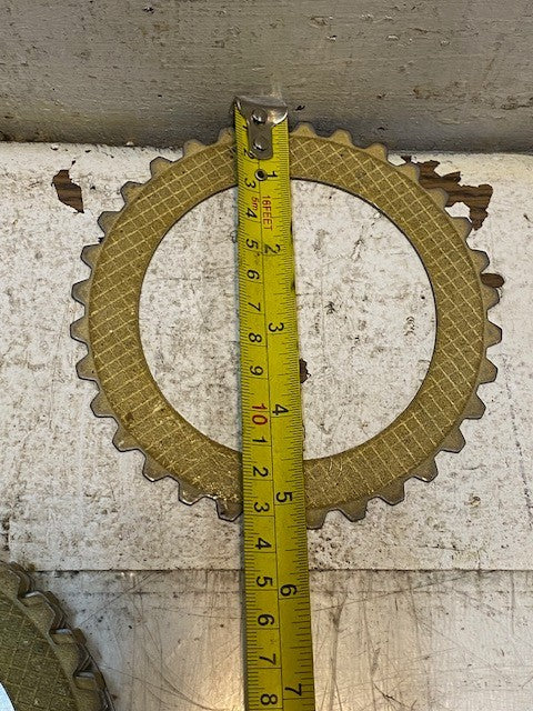 7 Qty of Clutch Friction Plates 32-Teeth w/ Pressure Plates 22-Teeth (7 Qty)