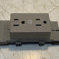 Pack of 6 Herman Miller E1311.C-WN Power Plug Receptacles Furniture Power Ports