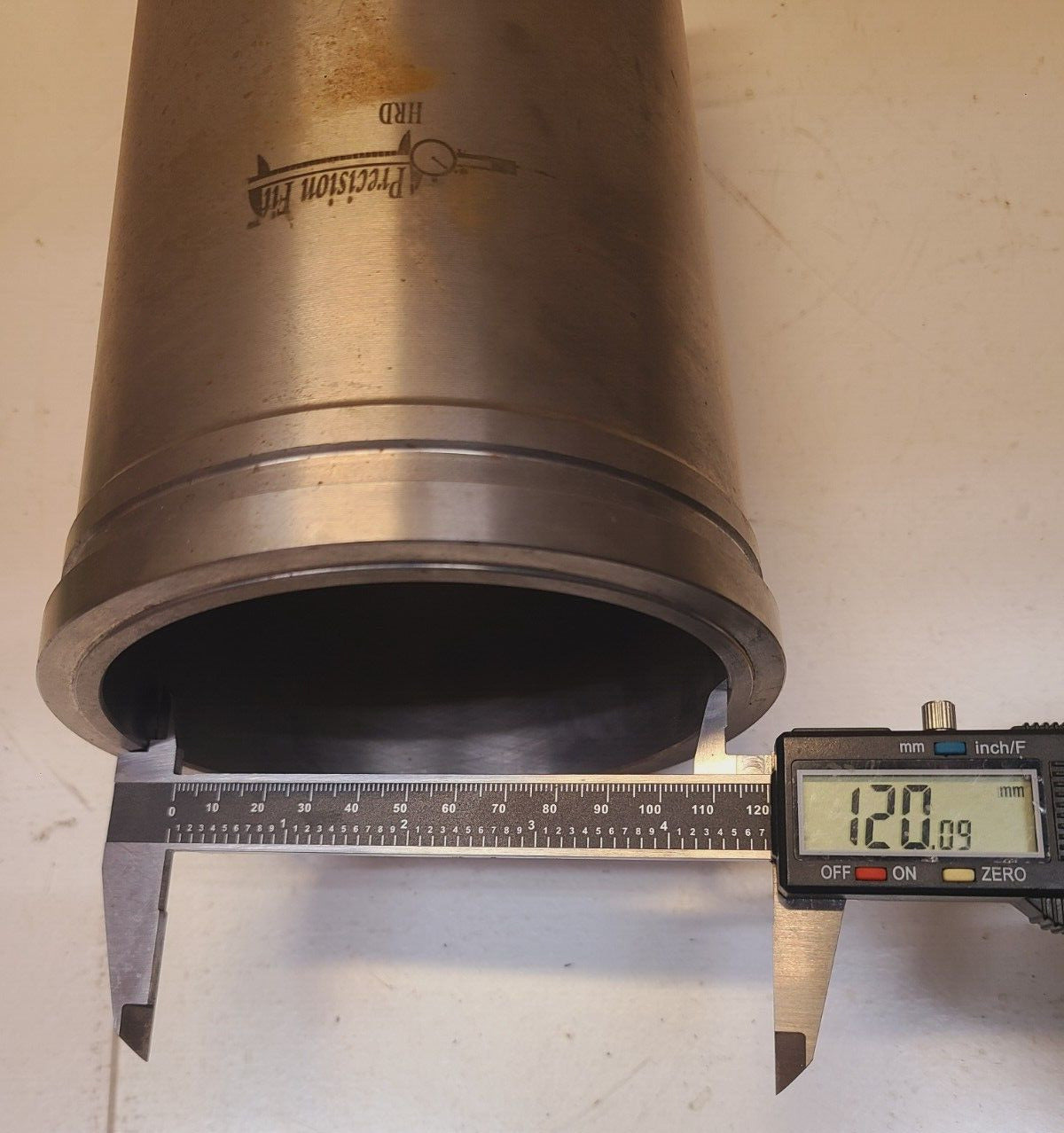 Precision Fit HRD Cylinder Sleeve 10" Long