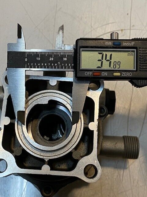 Karcher Pressure Washer Pump 100556 | 35mm Bore 5-3/4" H 7-1/4" L 5-1/2" W