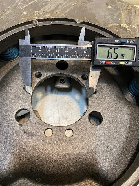 Clutch Pressure Plate Pat. 2,818,952 | 15" Dia. 65mm Bore 15mm Holes
