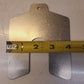 9 Qty of Precision Brand Stainless Slotted Shims 42450 | 3L835 | 4" x 4" (9 Qty)
