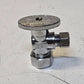 8 Quantity of Keeney K2622PC 1/4 Turn Angle Valve 5/8"x3/8" 56497 (8 Quantity)