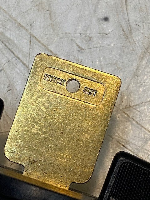 Ignition Lock Cylinder w/ Key 73K2 Knock Out Passkey Security for GM Vats