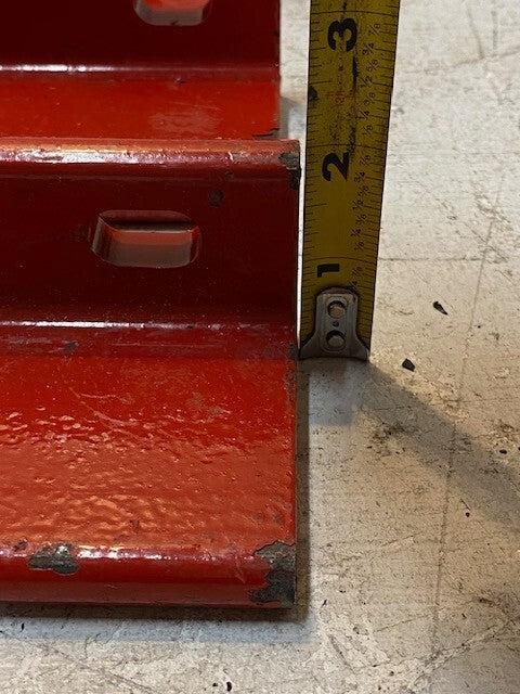 14 Quantity of Red & Black Mounting Brackets 5"x3"x2" (14 Quantity)