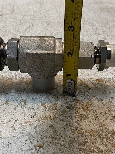 Eckventil Hydraulic Ball Valve 7-1/2" Long PA1.4571 | D3.0 | 193098574