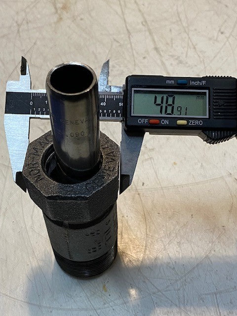 NORMAC GENEVA ILL Flywheel Puller 1-1/8" OD X .090 / 101 WALL