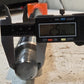 Cylinder Rod 45mm Diameter 31.25" Overall Length 53.9mm End Bore 25.3mm Thread