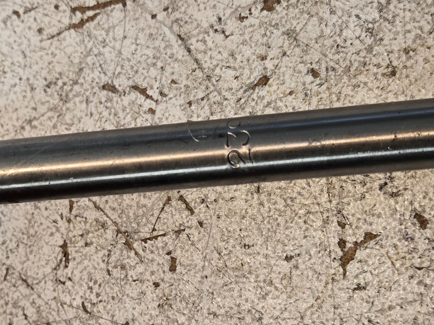 Harris 2393-3F 15" Stainless Steel Tip Tube