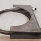 4 Quantity of 4" Steel Muffler Clamps (4 Qty)