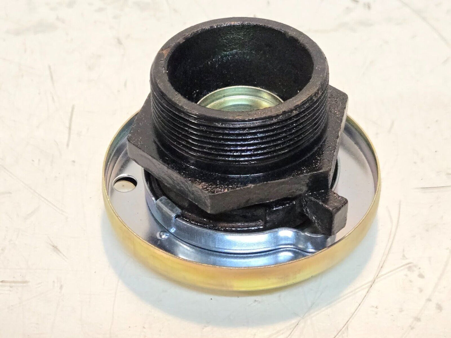 2 Quantity of Vented Transfer Tank Caps | 2" Threaded Neck 2-3/4" Hex (2 Qty)
