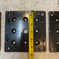 3 Qty of 5-1/2" x 5-1/2" x 1/2" Mounting Sandwich Optical Base Plates (3 Qty)