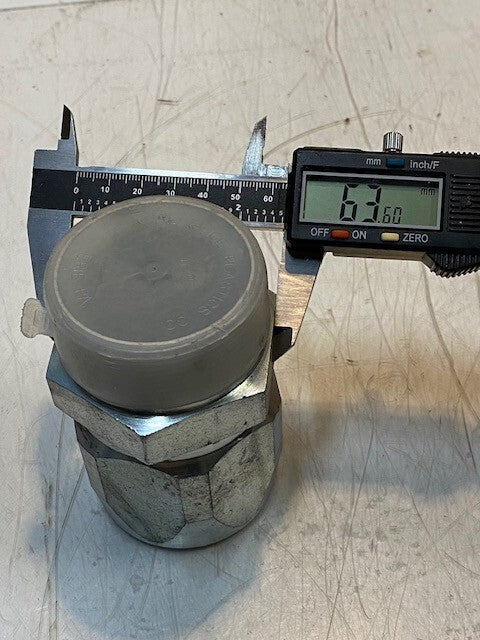 Lenz Dot AII Hydraulic Swivel Hex Coupling R5-32 | 1-13/16 | 4" H 44mm ID