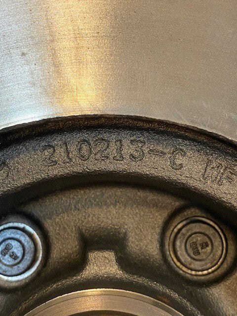 Disc Brake Rotor & Hub Assembly 210213-C | WF6 | 542BPC | C18A95 | 52mm Bore