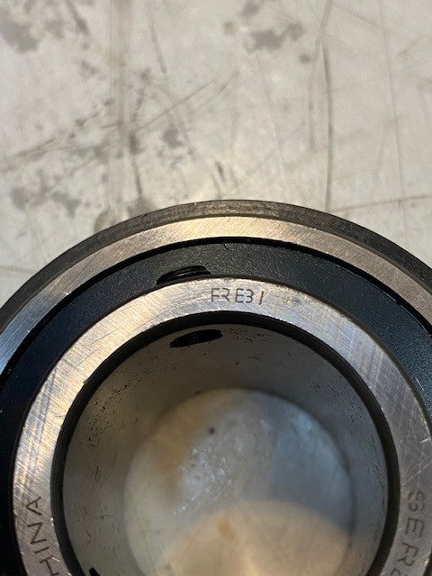 9 Quantity of RBI SER206-19 Insert Bearings w/ Snap Rings (9 Quantity)