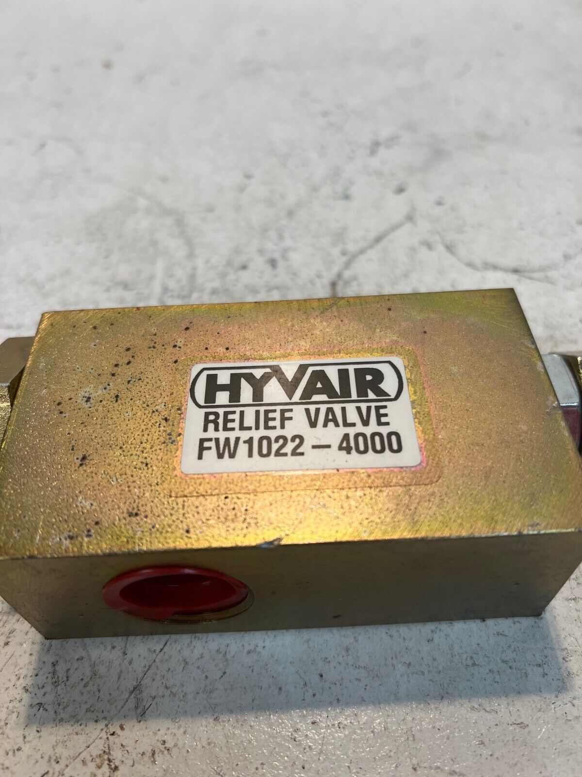 HyVair FW1022-4000 Direct Acting Relief Valve New