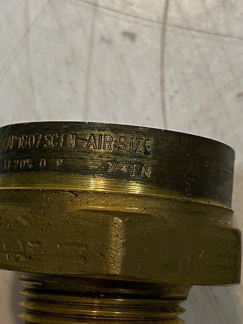 Omeca 250-2007 AIR Safety Valve LP-Gas 1807SCFM-AIR 3/4" 661030