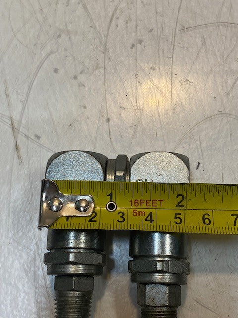PU High Pressure Universal Swivel 2" W 4-1/4" L 13mm Thread 13mm Thread