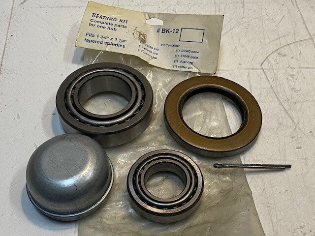 FRANKLIN Bearing Kit BK-12 | 1-3/4" x 1-1/4" | 67048/67010 | 25580/25520