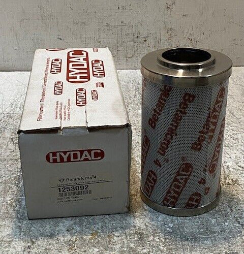 Hydac Filter Betamicron 4 | 1253092 | 6" Long 3-1/2" Diameter 48mm Bore