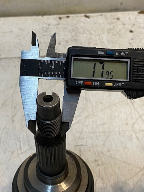 Constant Velocity CV Joint 16mm End 18mm Thread 22-Spline 24mm