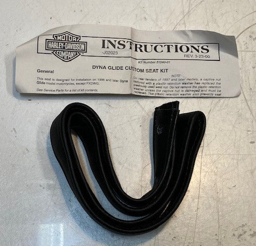 Harley Davidson Dyna Glide Custom Seat Kit Strap 51540-01 | J02023 | 3-23-00