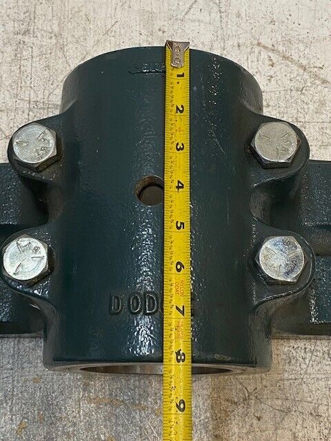 Dodge E105, E165 Pillow Block Sleeve Bearing 4 Bolt 14-3/4" Length 100mm Bore