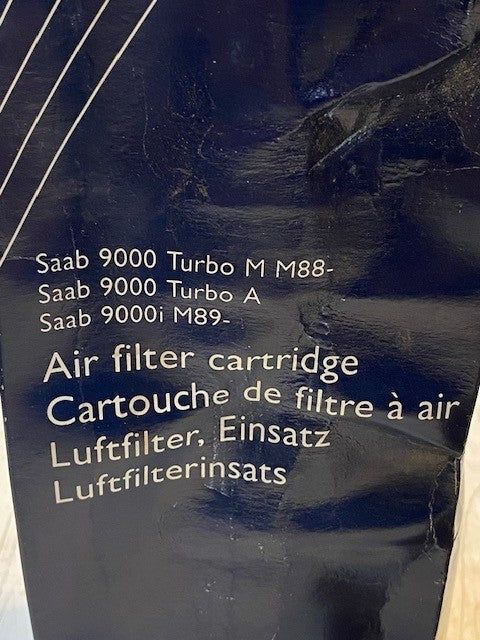 SAAB Air Filter Cartridge 9000 Turbo M M88 Turbo A 9000i M89 | 9390907