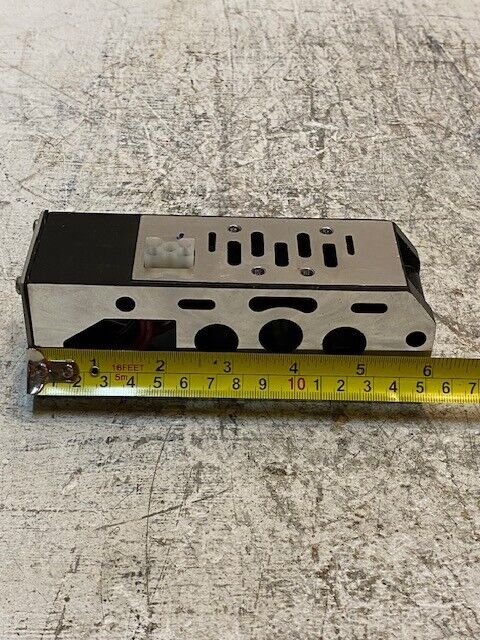 Pneumatic Solenoid Sub-Base Manifold 6" Long 2-1/8" Wide 1-7/8" Deep