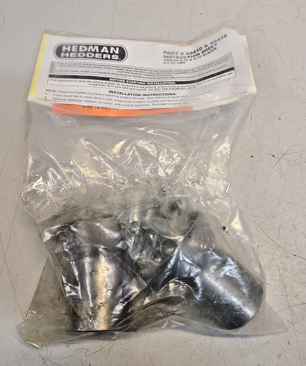 Hedman Hedders Replacement Parts Kit For 69410 & 69416 | 1988-90 S-10 & S-15