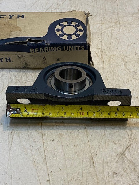 FYH P207 2-Bolt Cast Iron Pillow Block Bearing SB-207-20 | 32mm Bore Dia.